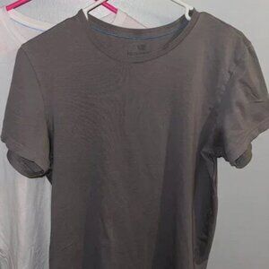 Mack Weldon 100% Pima Cotton Short Sleeve Tee (Gray) - Size Medium